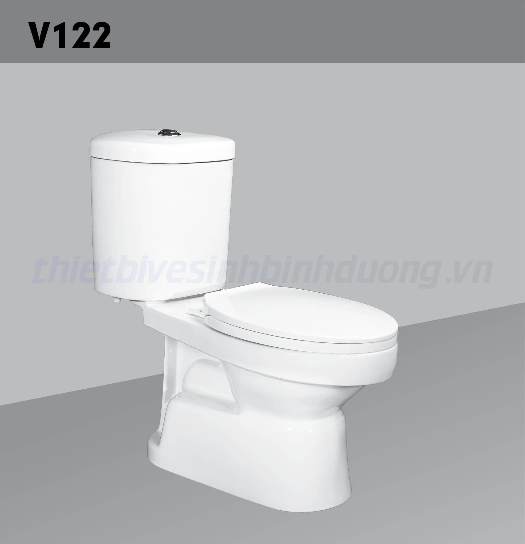 Bồn cầu sứ Hảo Cảnh HC V122